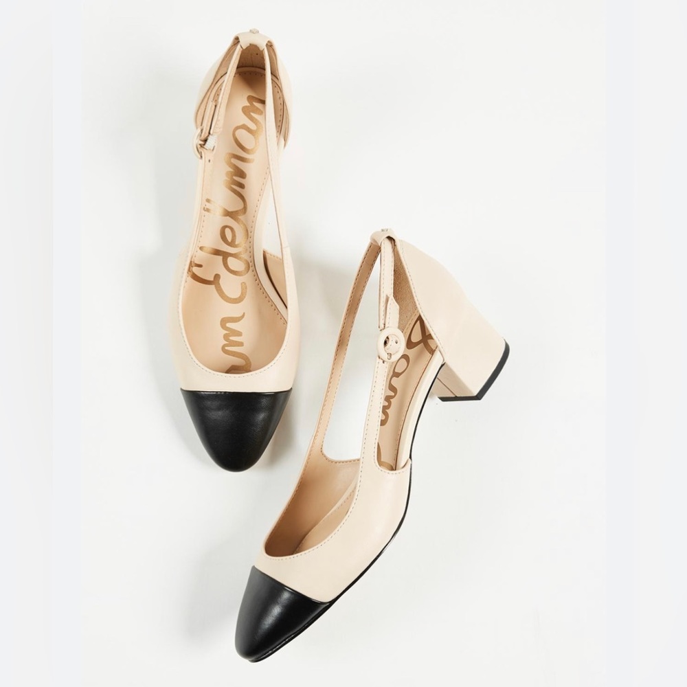 NWT Sam Edelman Leah Cap Toe Pumps
